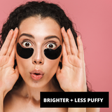 PURE SOL. Beauty Wake Up Hydrogel Eye Mask Charcoal + Hyaluronic Acid