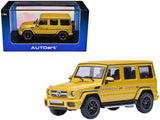 2017 MercedesBenz AMG G 63 Solar Beam Yellow 1/64 Model Car by Autoart