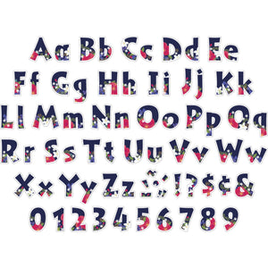 Barker Creek Petals Letter Pop Outs, 4 Inches, Set Of 255
