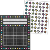 Teacher Created Resouces Incentive Charts/Stickers, Chalkboard Brights Set
