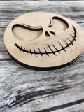 Witches Hat and Jack standing blocks DIY Unfinished Kit