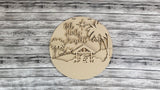 Nativity Scene Door Hanger DIY Unfinished Kit