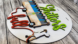 Cousin Eddie Sh!tter's Full RV Door Hanger DIY Unfinished Kit