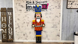 Large Nutcracker Vertical Porch Leaner DIY Unfinished Kit