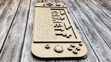 3D Personalized Nintendo Switch Minecraft DIY Unfinished Kit