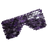 Amethyst EYE MASK- Handmade