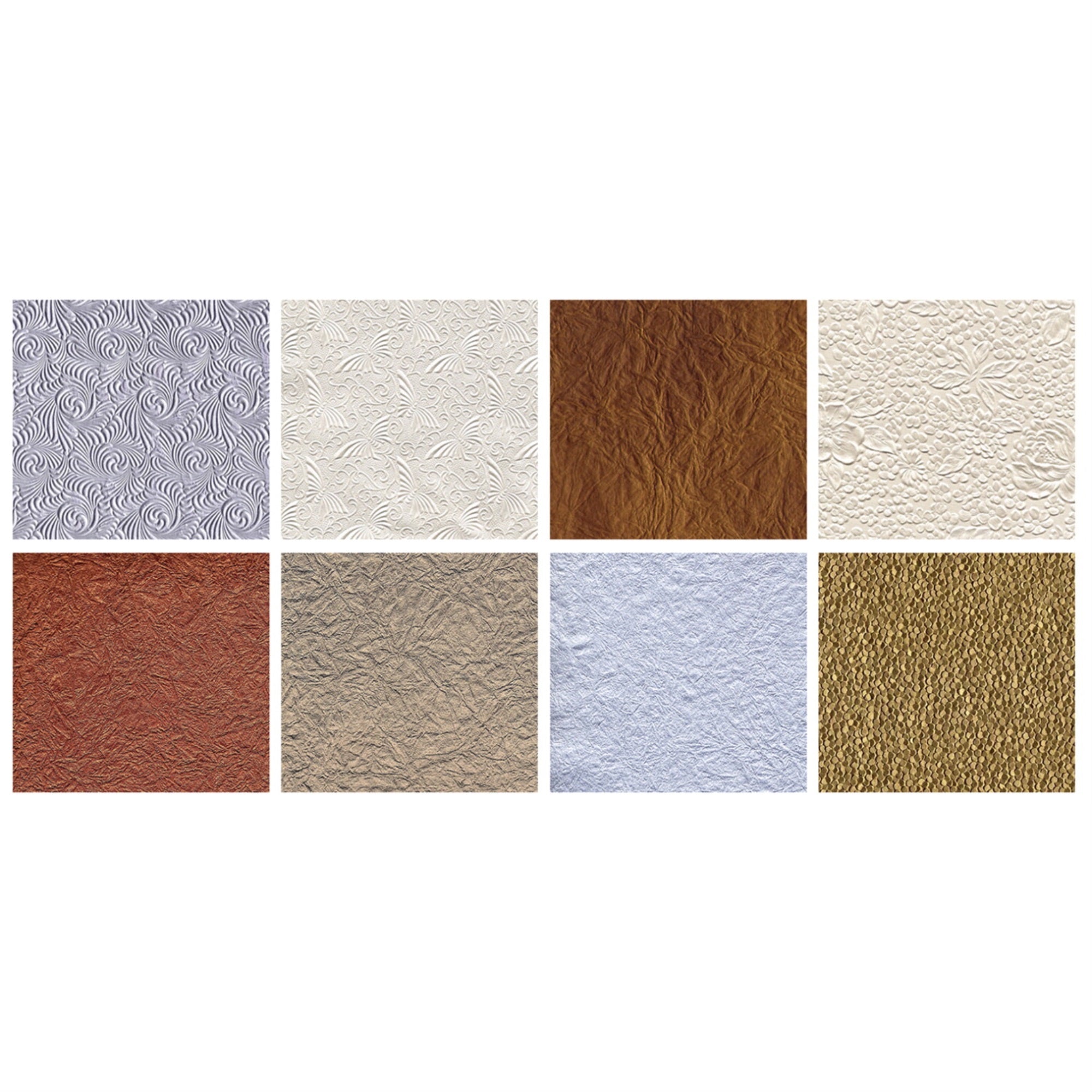 Shizen Design Metallic Paper Assortment, 11 X 15 Inches, Assorted Colors