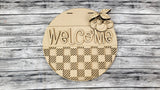Welcome Cherries Door Hanger DIY Unfinished Kit