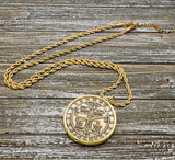 Mystical Figure Of Solomon 72 names of God 1FitAll bezel Necklace