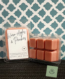 Warm Apples & Peaches Wax Melt | Juicy Apple Peach Cozy Home Fragrance
