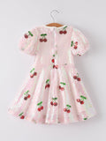 Sweet Cherry Sequins Cute Dress