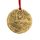 2025 Annual Ornament - Checking it Twice (Bronze)