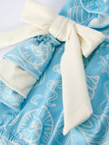 Spring Ocean Girls Romper Bow Ruffle