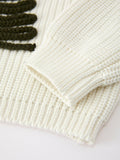 Winter Christmas Girls Pullover Sweater