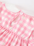 Halloween Ghost Embroidered Girls Bloomer Set Peter Pan Collar