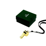 Coach Whistle, Gold Plated 2.125 H X 1 W
