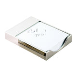 Memo Pad Holder, Nickel Plated 6 X 4.5
