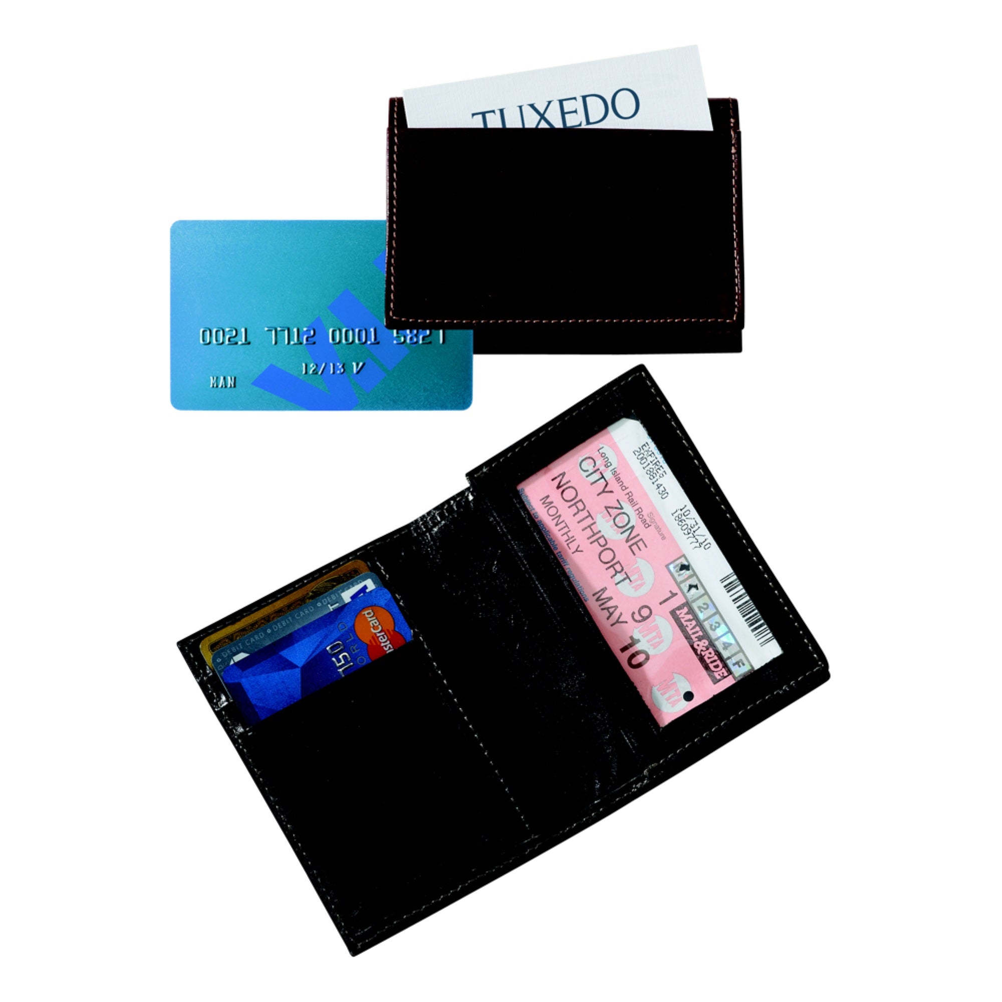 Black Expanding Card Case, 4