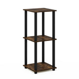Furinno Hermite Desk Top Organizing Shelf Bookcase, Espresso