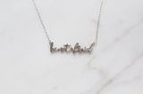Be Not Afraid Necklace (Sterling Silver)