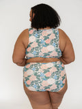 Bouquet Knotted Crop Top