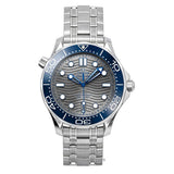 Omega Seamaster Stainless Steel Grey Dial Automatic DiverS 210.30.42.20.06.001 300M MenS Watch