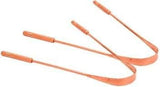 Tonourish Copper Tongue Cleaner Scraper With Flexible Handle And Comfort Grip Set Of 2