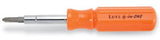 Lutz 26030 6inOne Screwdriver Orange