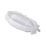Banteybanatey Resin Art Silicone Casting Mould Epoxy Mold Silicon Jewellery Moulds Diy Feather Leaf Trinket Tray Dish Design (P