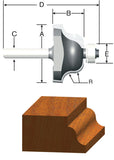 ROUTER BIT 1/4R OGEE (Pack of 1)