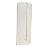 ATORSE 10xPlastic Heart Shape Candle Mould Soap Mold for DIY Candle Making 51x51x152mm