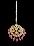 BR310 Bridal jadavi lacha , satlada in moissanite and emeralds ( SHIPS IN 5 WEEKS )