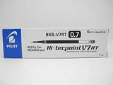 Luxor Pilot HiTechpoint V7rt Refill (Blue Ink) Pack of 12