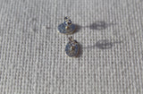 Miraculous Medal Earrings in Sterling Silver