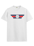 Adro Tshirt For Men | Printed T Shirt For Men | 100% Cotton T-Shirt |Printed T Shirt | T-Shirts | Rn24-Cap-Wh-S White