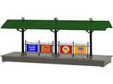 Lionel Electric O Gauge Model Train Accessories for 168 months to 999 months, Illuminated Station Platform , Green
