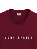Adro Tshirt For Men | Printed T Shirt For Men | 100% Cotton T-Shirt |Printed T Shirt | T-Shirts | Rn24-Ar2-Mr-L Maroon
