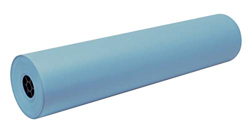 Decorol Art Paper Construction Paper Rolls - 36 Inch X 500 Feet - Sky Blue, Model Number: 100595