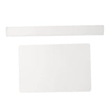ECOMISTIQ 20cm Acrylic Rolling Pin Rod Bar Clay Dough Roller Sculpey Polymer Clay Sculpture Tools Art Craft Accessory Baking Cak