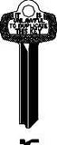KABA ILCO 1A1R1 Best R Key Blank ILCO Look Alike 116450