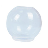 ATORSE 2pcs Silicone Ball Mold Round Sphere Mould Epoxy Resin Casting DIY Pendant