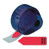 RediTag Sign Here Reversible Message Tags