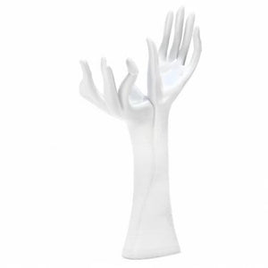 Koehler 10016188 12.375 Inch Helping Hands Jewelry Holder, No Size, White