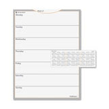 ATAGLANCE AAGAW503028 WallMates SelfAdhesive Dry Erase Weekly Plan Surface