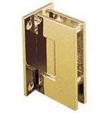 CRL Geneva 037 Series Satin Brass Wall Mount Full Back Plate Standard Hinge