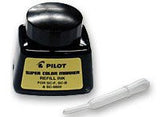 12 Pack Pilot Pen 43500 1oz Refill Ink for Permanent Markers Black (SCRFBLK)