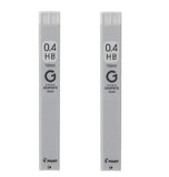 Pilot Neox Graphite Mini 0.4mm HB Lead Refill 15 Pack Smooth Dark Writing High Strength Leads Pack of 2