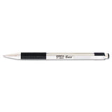 F301 Ballpoint Retractable Pen, Black Ink, Bold, Dozen