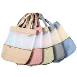 TEMSON MultiPurpose Canvas Carrying Bag Shopping Bag, Tote Bag, Vegetable Bag, Lunch Bag, Travel Bag with Handle Strap, Water
