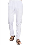 Divisive Men'S Cotton Blend Stitched Slim Fit Pyjama (Dpt1_L_White)